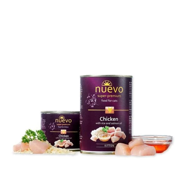NUEVO - Kattungemat - Kyckling med ris - 200 g