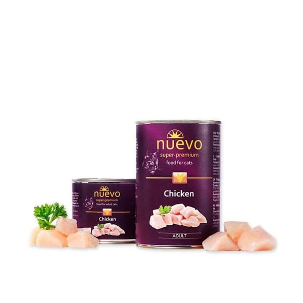 NUEVO - Mat för vuxna katter - Kyckling - 200 g