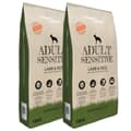 Miniatyrbild 1 av 2: Premium Hundmat torr Adult Sensitive Lamb & Rice 2 st 30 kg