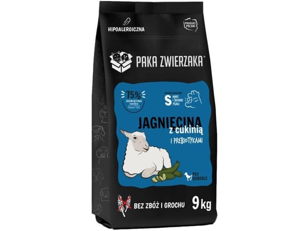 Seventh Heaven lamm paket med zucchini S 9kg