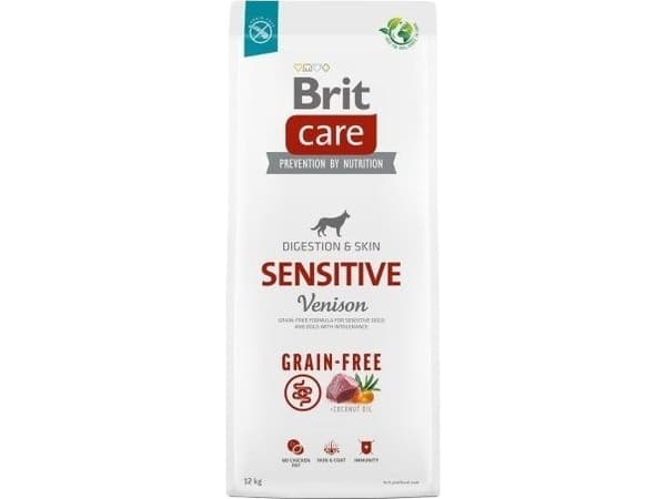 [OUTLET] - Brit Care Dog Grain-free Sensitive, Venison, 12 kg