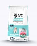Miniatyrbild 7 av 11: JOHN DOG GOOD FORM torrfoder för valpar FLÄSK NÖTKÖTT 3 kg
