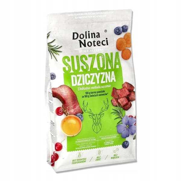 DOLINA NOTECI PREMIUM torrfoder för hundar GAME 9 kg