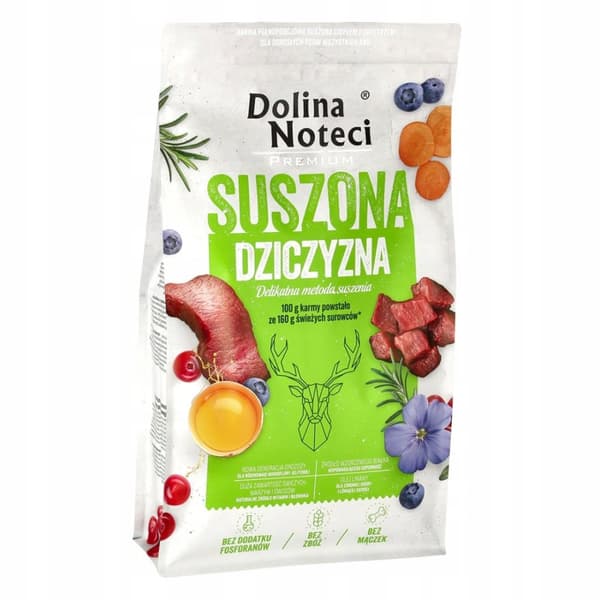 DOLINA NOTECI PREMIUM torrfoder för hundar GAME 9 kg