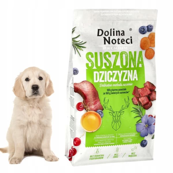 DOLINA NOTECI PREMIUM torrfoder för hundar GAME 9 kg