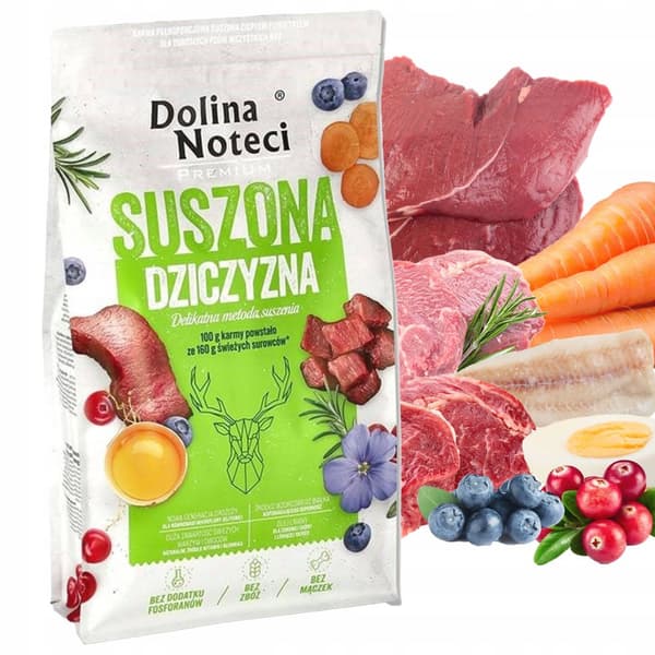 DOLINA NOTECI PREMIUM torrfoder för hundar GAME 9 kg