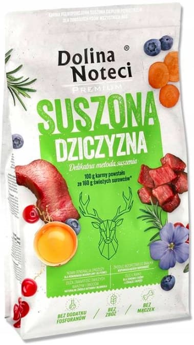 DOLINA NOTECI PREMIUM torrfoder för hundar GAME 9 kg