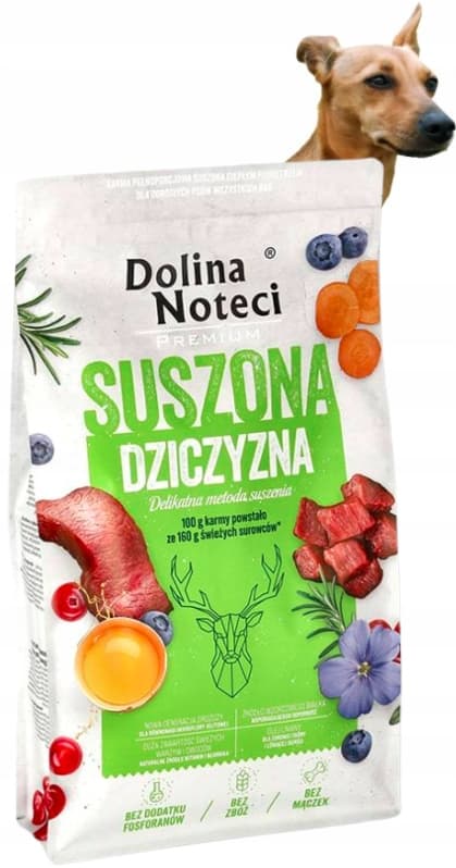 DOLINA NOTECI PREMIUM torrfoder för hundar GAME 9 kg