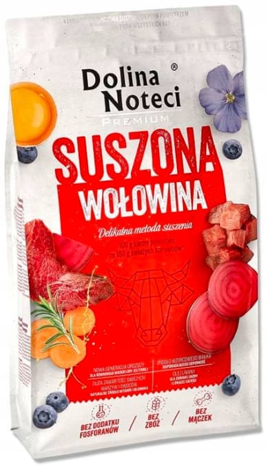 DOLINA NOTECI PREMIUM torrt hundfoder NÖTKÖTT 9 kg