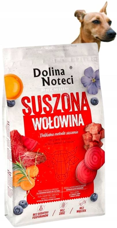 DOLINA NOTECI PREMIUM torrt hundfoder NÖTKÖTT 9 kg