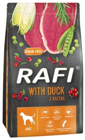 DOLINA NOTECI RAFI torrfoder för hundar med ANKA 10 kg