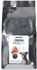 Miniatyrbild 1 av 2: PUPPY FRESH hundfoder för valpar KALVKÖTT MED KANIN John Dog 12 kg