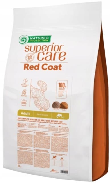 Nature's Protection tørfoder til hunde RED COAT SALMON små racer 10 kg