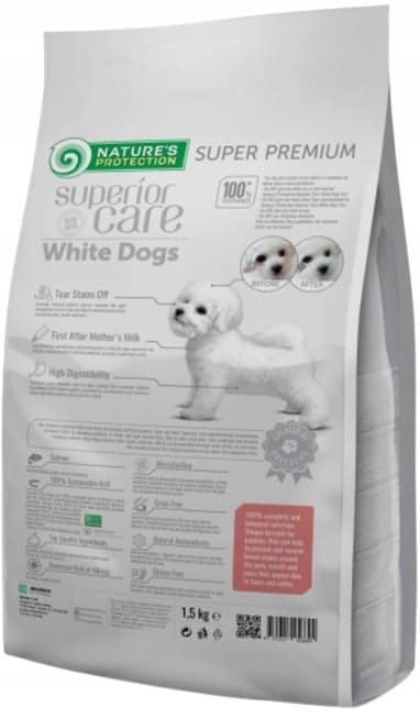 Nature's Protection torrfoder för valpar LAX 1,5 kg