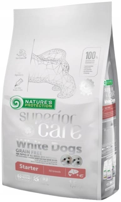Nature's Protection torrfoder för valpar LAX 1,5 kg