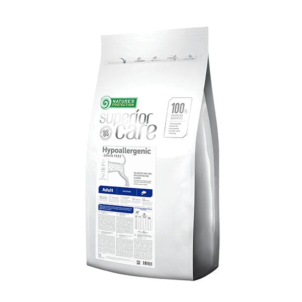 Nature's Protection torrfoder för hundar hypoallergent LAX 10 kg