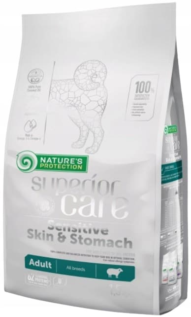 Nature's Protection kuiva koiranruoka SENSITIVE allergisille koirille 1,5 kg
