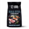 Miniatyrbild 4 av 8: JOHN DOG PREMIUM torrfoder för hundar VIT FISK MED LAX 3 kg