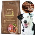 Miniatyrbild 9 av 11: FITMIN DOG PURITY SEMIMOIST RICE torrfoder för hundar KANIN OCH LAMM 4 kg