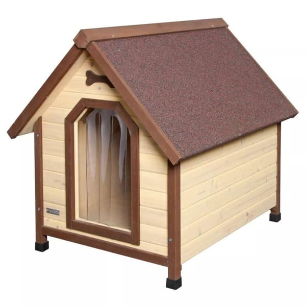 Kerbl hundehus 4-årstider 100x83x94 cm brun 81349