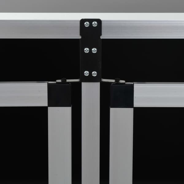 vidaXL hundebur med dobbelt dør 94 x 88 x 69 cm