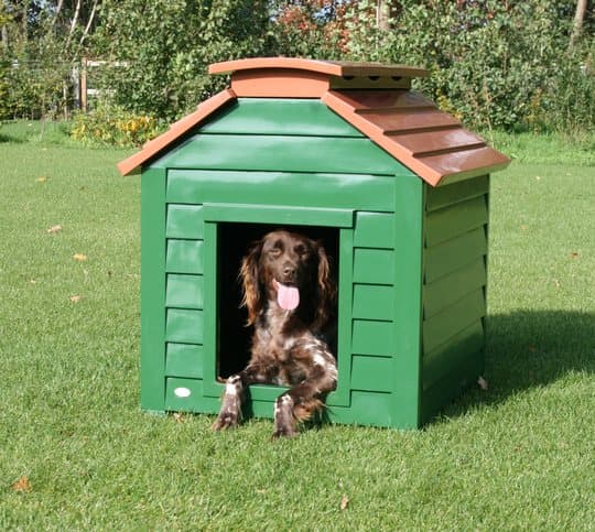 Dog House Medium Bungalow - sään säässä oleva koirankoppi. Erittäin kestävä koirankoppi, jossa on täydellinen eristys