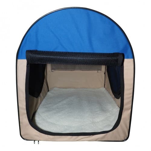 Topmast Nylon Bench Camper Blue - Praktisk til hundeudstillinger eller for eksempel på ferie!