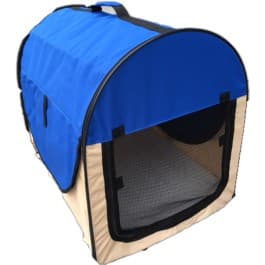 Topmast Nylon Bench Camper Blue - Praktisk til hundeudstillinger eller for eksempel på ferie!