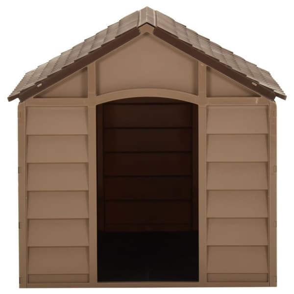 vidaXL Koirankoppi ruskea 71x71,5x68 cm