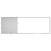 vidaXL hundeløbegård 330x110x110 cm stål sort
