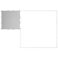 Miniatyrbild 4 av 6: vidaXL Hundgård silver 6,05 m² stål