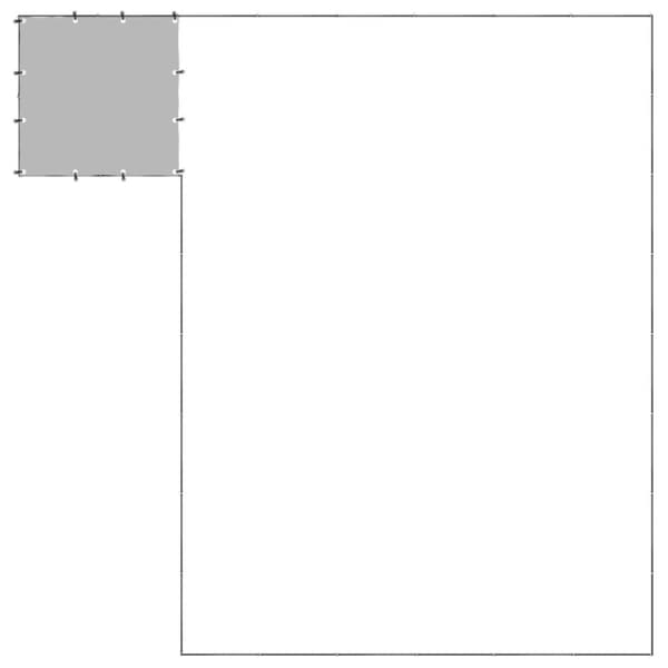 vidaXL Koiranhäkki musta 15,73 m² teräs