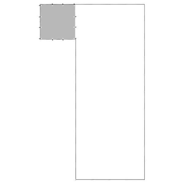 vidaXL Koiranhäkki musta 19,36 m² teräs