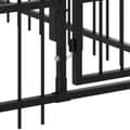 Miniatyrbillede 5 af 6: vidaXL udendørs hundebur 94,09 m² stål