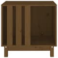 Miniatyrbilde 5 av 8: vidaXL Hundeseng honningbrun 60x45x57 cm heltre furu