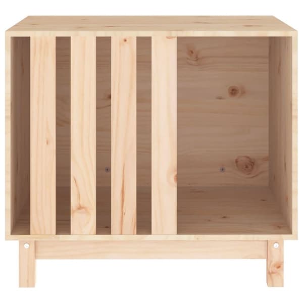 vidaXL Hundkoja 70x50x62 cm massiv furu
