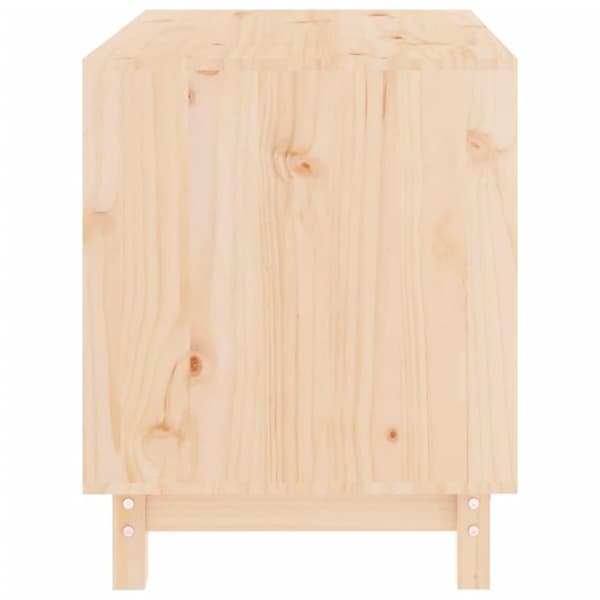 vidaXL Hundkoja 70x50x62 cm massiv furu