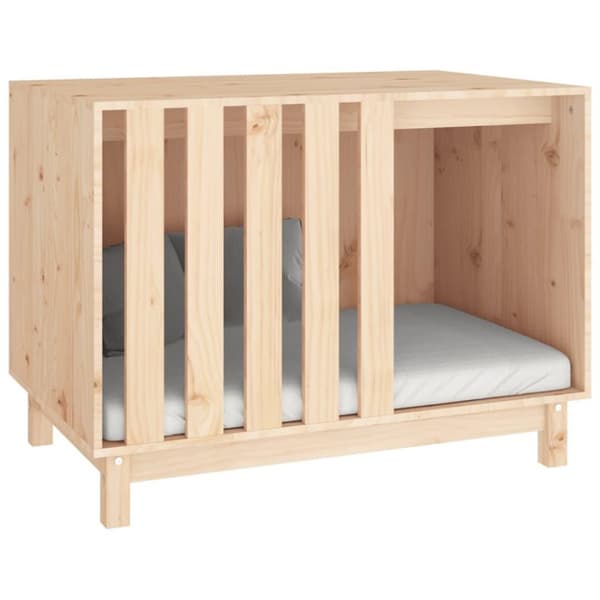 vidaXL Hundehus 90x60x67 cm heltre furu