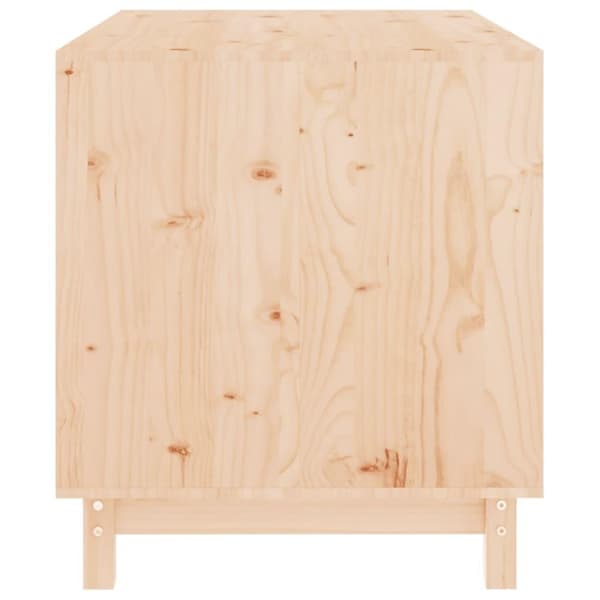 vidaXL Hundehus 90x60x67 cm heltre furu