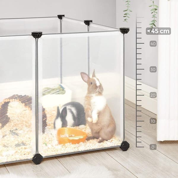Rootz udendørs kabinet - Plastplade - Anti-slip pad - Udendørs kabinet - Pet Inclosure - Beskyttende kabinet - PP plastikplade - ABS plastikforbindels