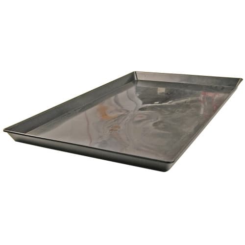 Plastic Bottom Pan For Steel Cage Svart