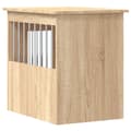 Pikkukuva 8 / 11: vidaXL Koiranhäkki/kaluste Sonoma-tammi 45x62x59 cm tekninen puu