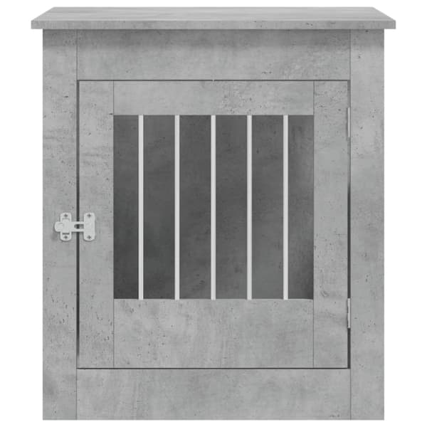 vidaXL Koiranhäkki/kaluste betoninharmaa 64,5x80x71 cm tekninen puu