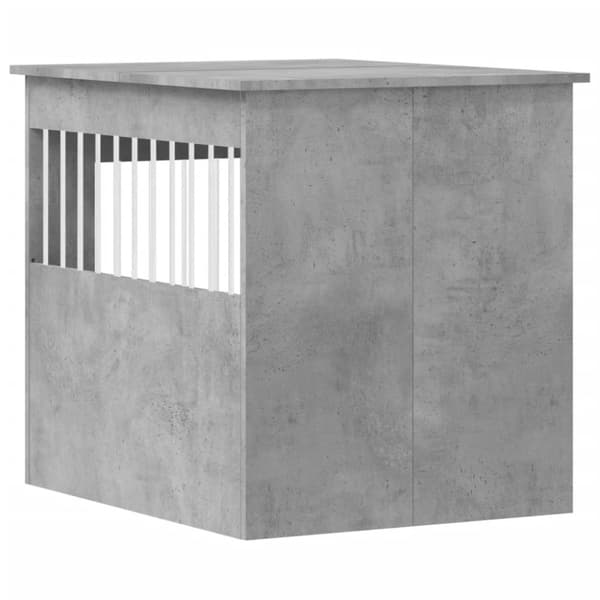 vidaXL Koiranhäkki/kaluste betoninharmaa 64,5x80x71 cm tekninen puu