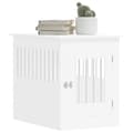 Miniatyrbillede 5 af 11: vidaXL hundebur 55x80x68 cm konstrueret træ hvid