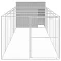 Pikkukuva 3 / 9: Koirankoppi/ulkotila v.harmaa 214x865x181 cm galvanoitu teräs