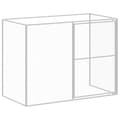 Pikkukuva 8 / 9: Koirankoppi/ulkotila v.harmaa 214x865x181 cm galvanoitu teräs