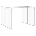 Pikkukuva 7 / 9: Koirankoppi/ulkotila v.harmaa 214x457x181 cm galvanoitu teräs