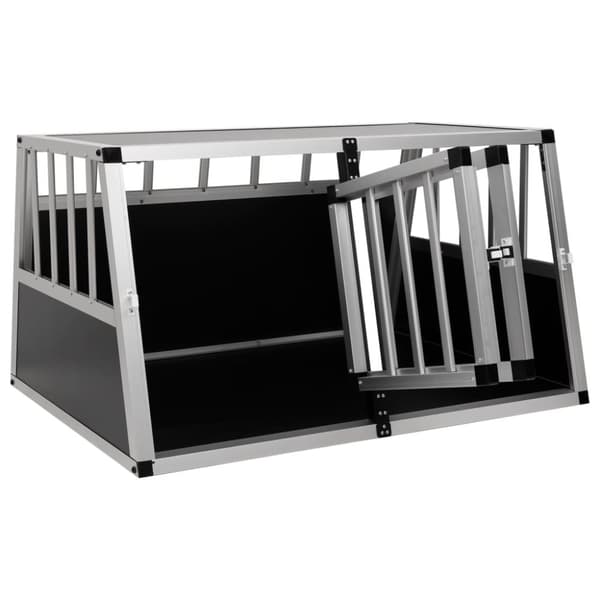 vidaXL hundebur med dobbelt dør 89 x 69 x 50 cm -  Hundehuse