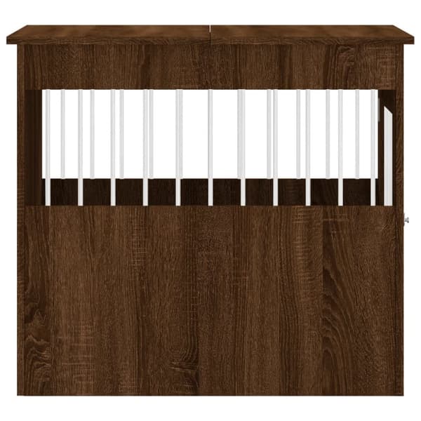 vidaXL Koiranhäkki/kaluste ruskea tammi 64,5x80x71 cm tekninen puu -  Koirankopit